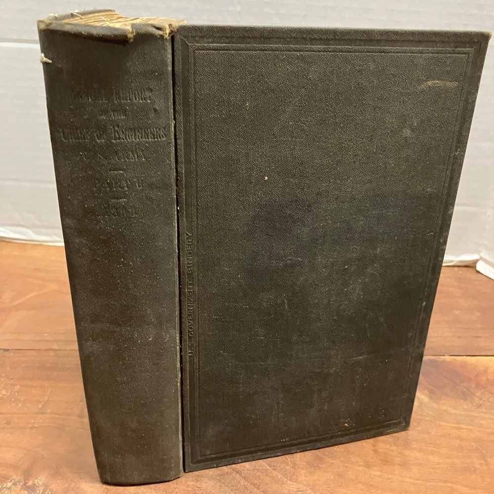 Annual Report Chief of Engineers US Army 1893 Part VI Govt. Bindery